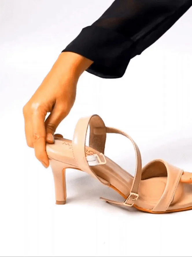 Adalynn Cream Block Heels