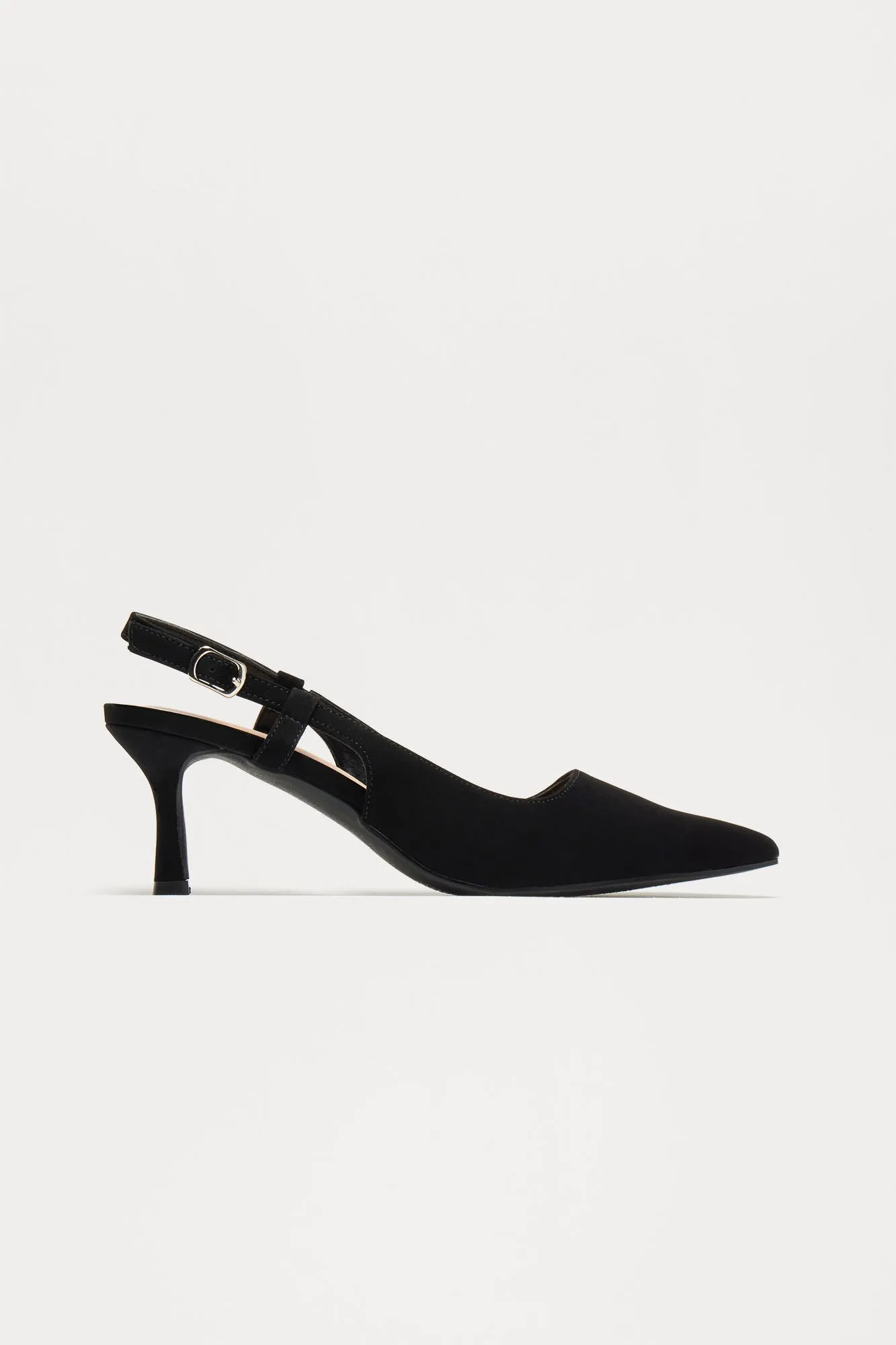 Asher Slingback Pumps - Black