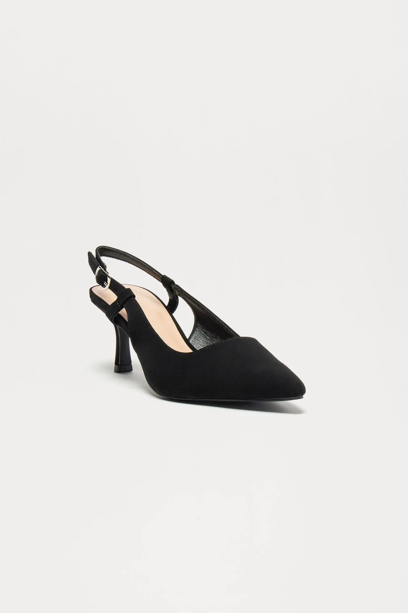 Asher Slingback Pumps - Black