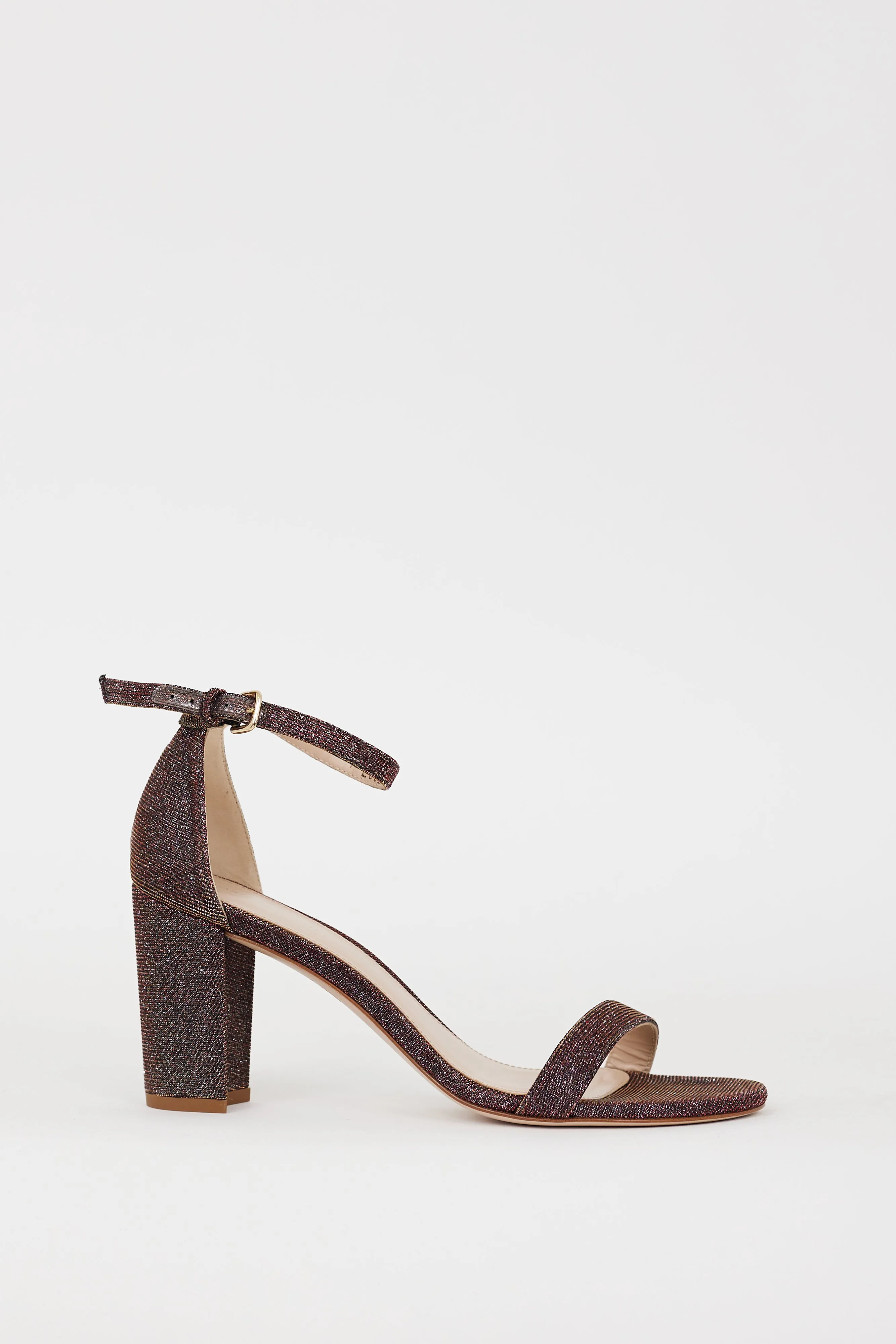 Bronze Glitter NearlyNude Heel