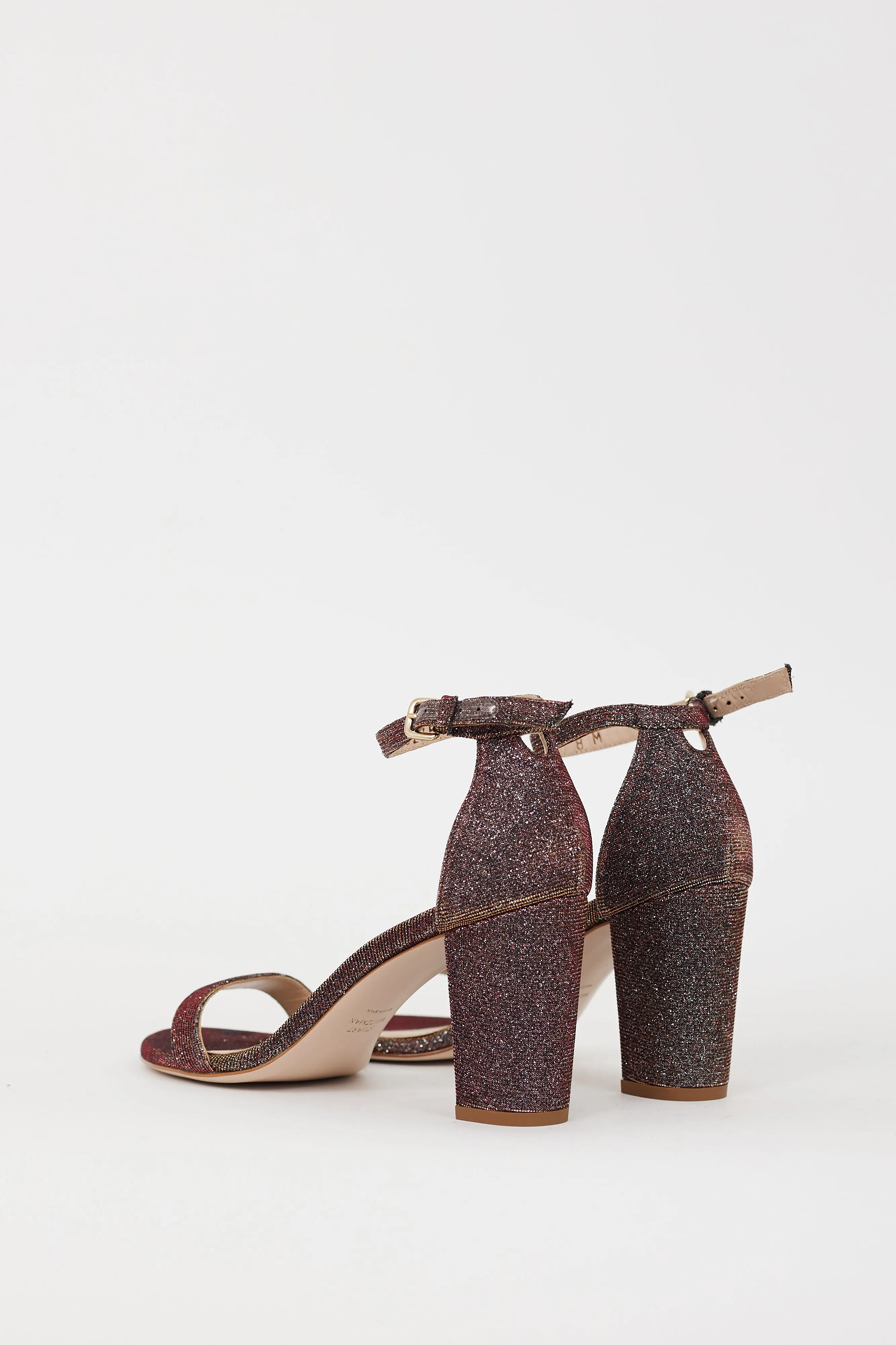 Bronze Glitter NearlyNude Heel