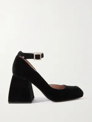 Bulla Pia velvet pumps