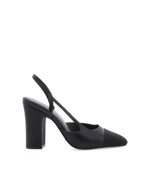 CROSBIE - BLACK-BLACK GROSGRAIN