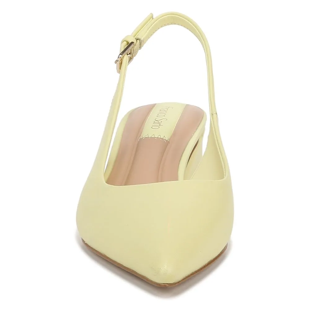 Franco Sarto Women's Racer Slingback Pumps, Yellow