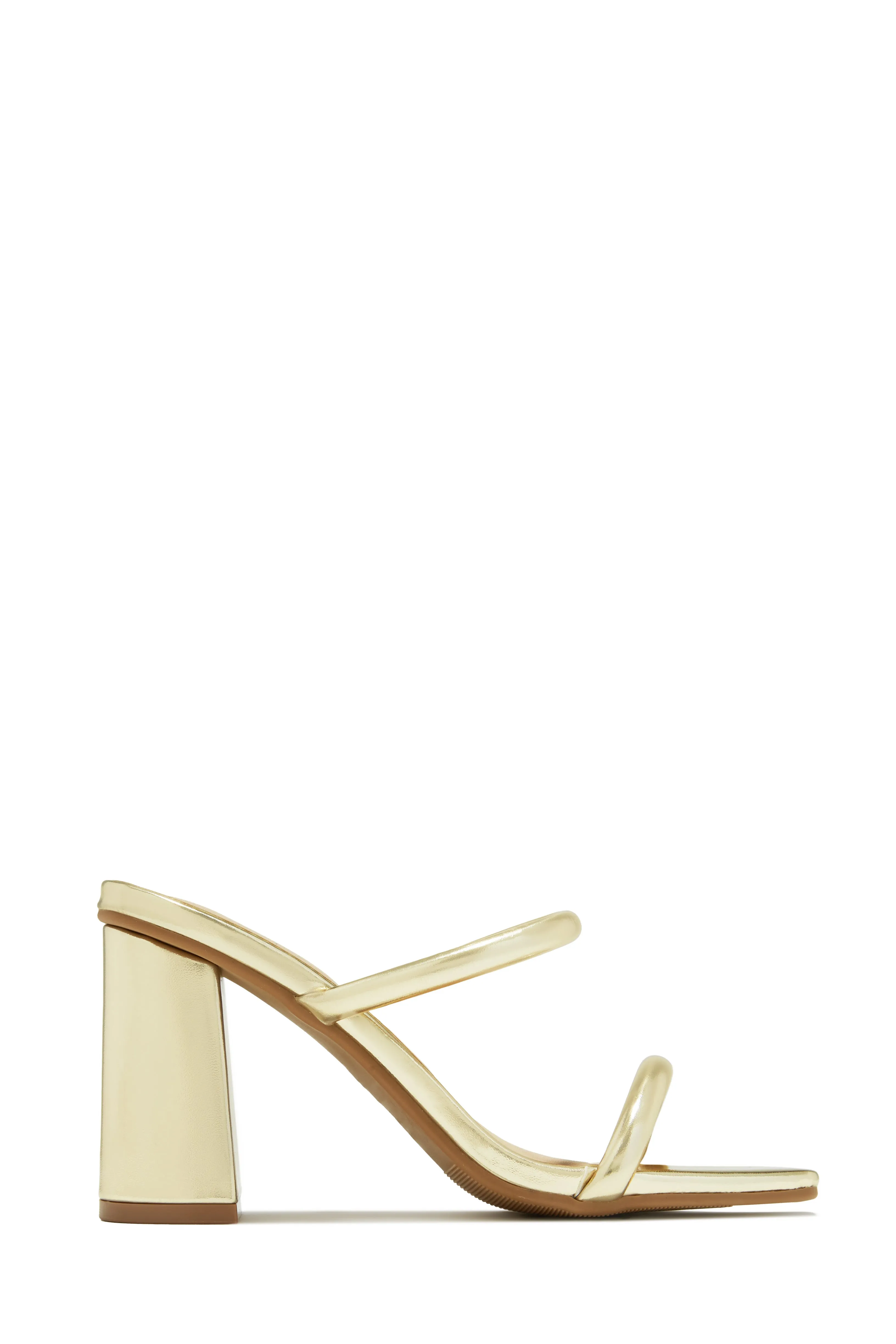 Jenna Block Heel Mules - Camel
