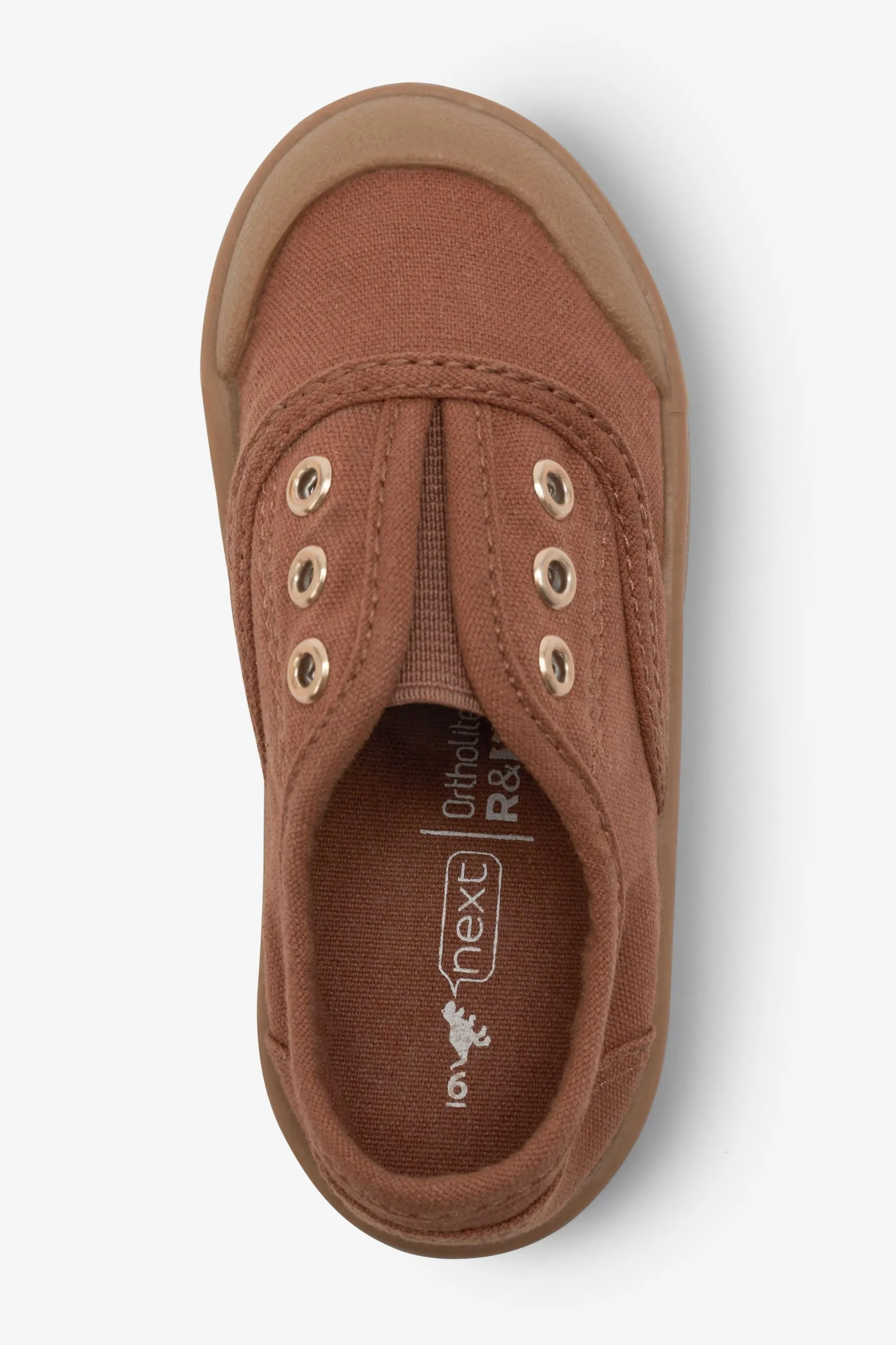 Next Tan Brown Laceless Baby Boys Pumps