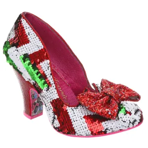 Nick of Time in Red and White by Irregular Choice