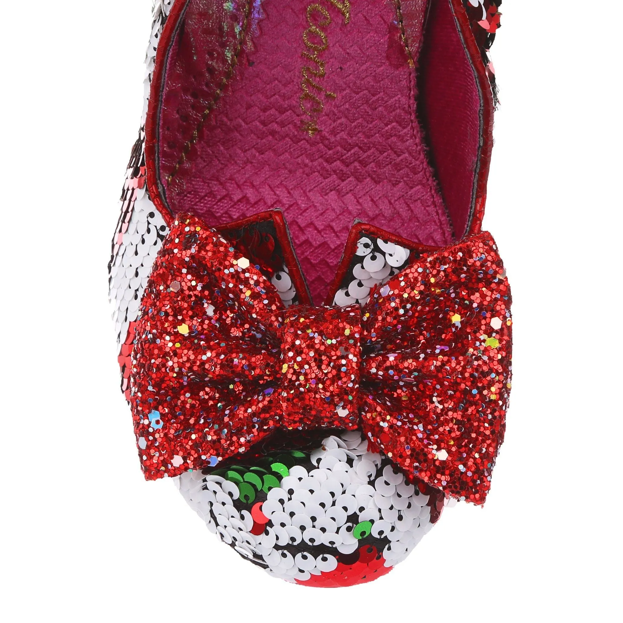 Nick of Time in Red and White by Irregular Choice