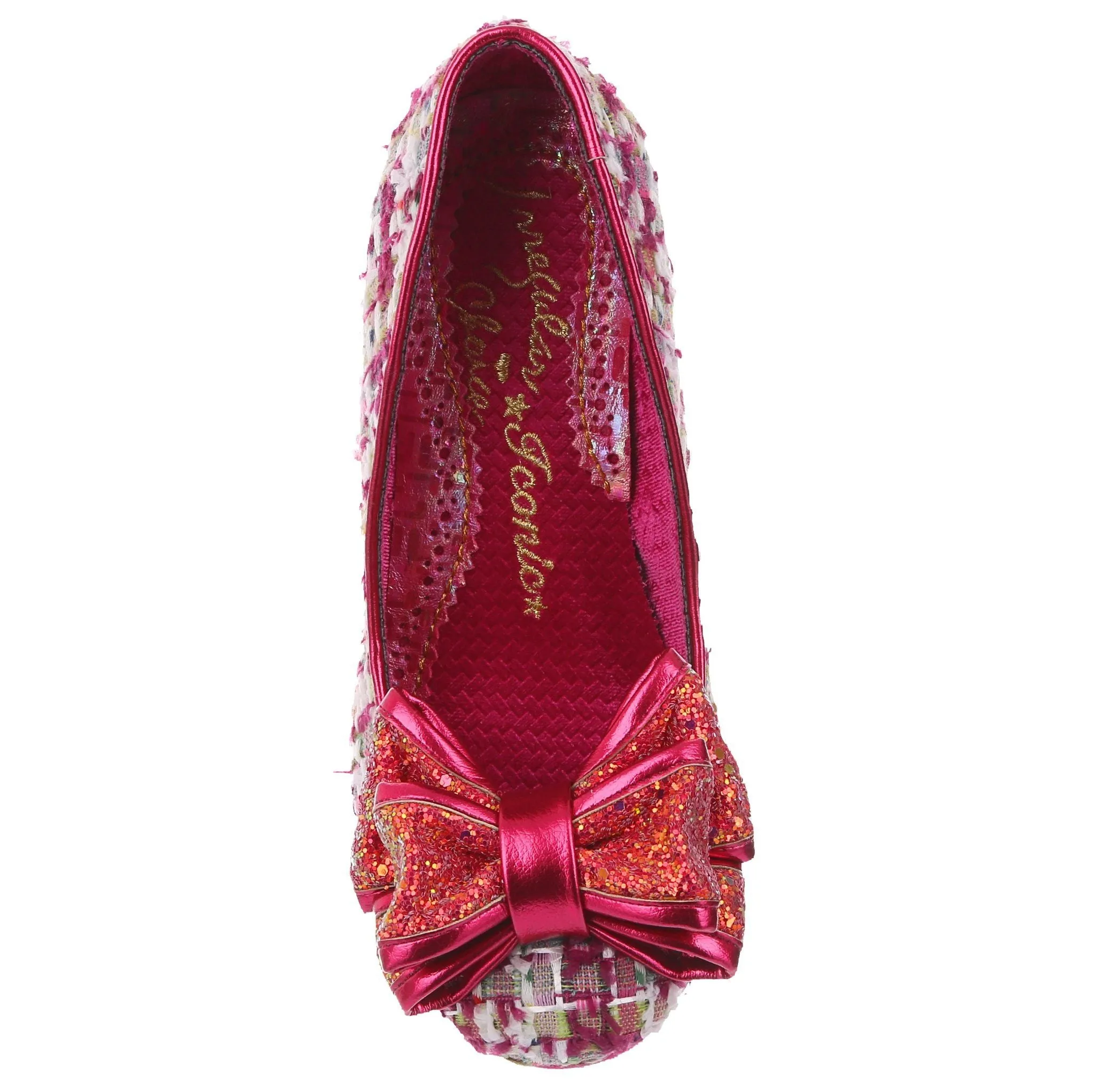 Nick of Time in Red and White by Irregular Choice
