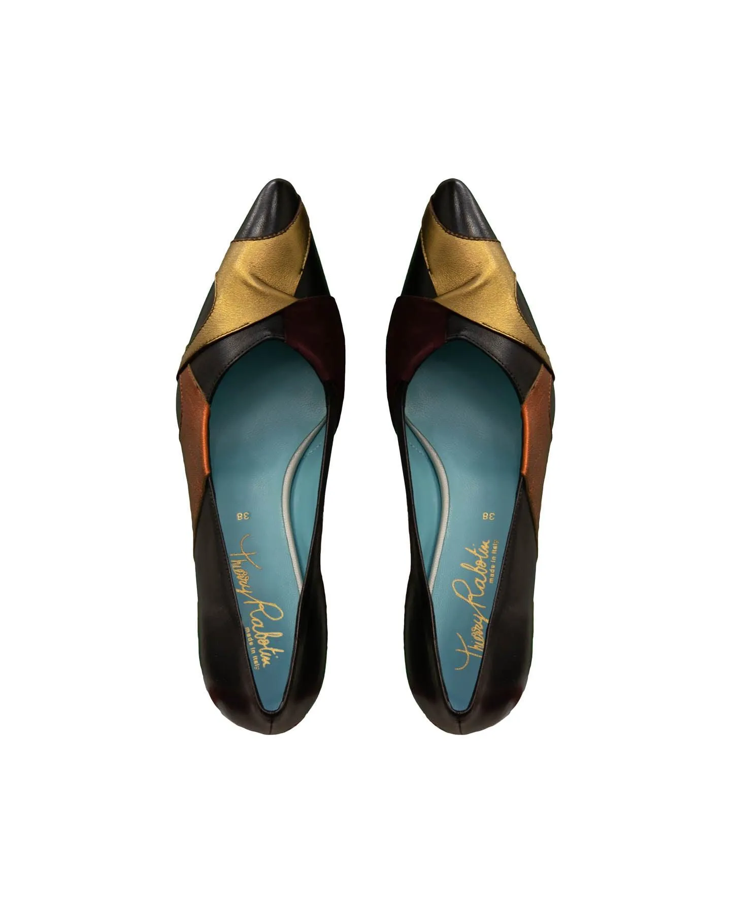 Ramola Handstitched Detail Pumps