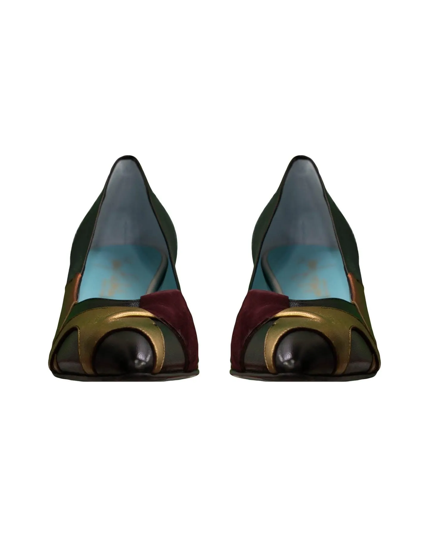 Ramola Handstitched Detail Pumps