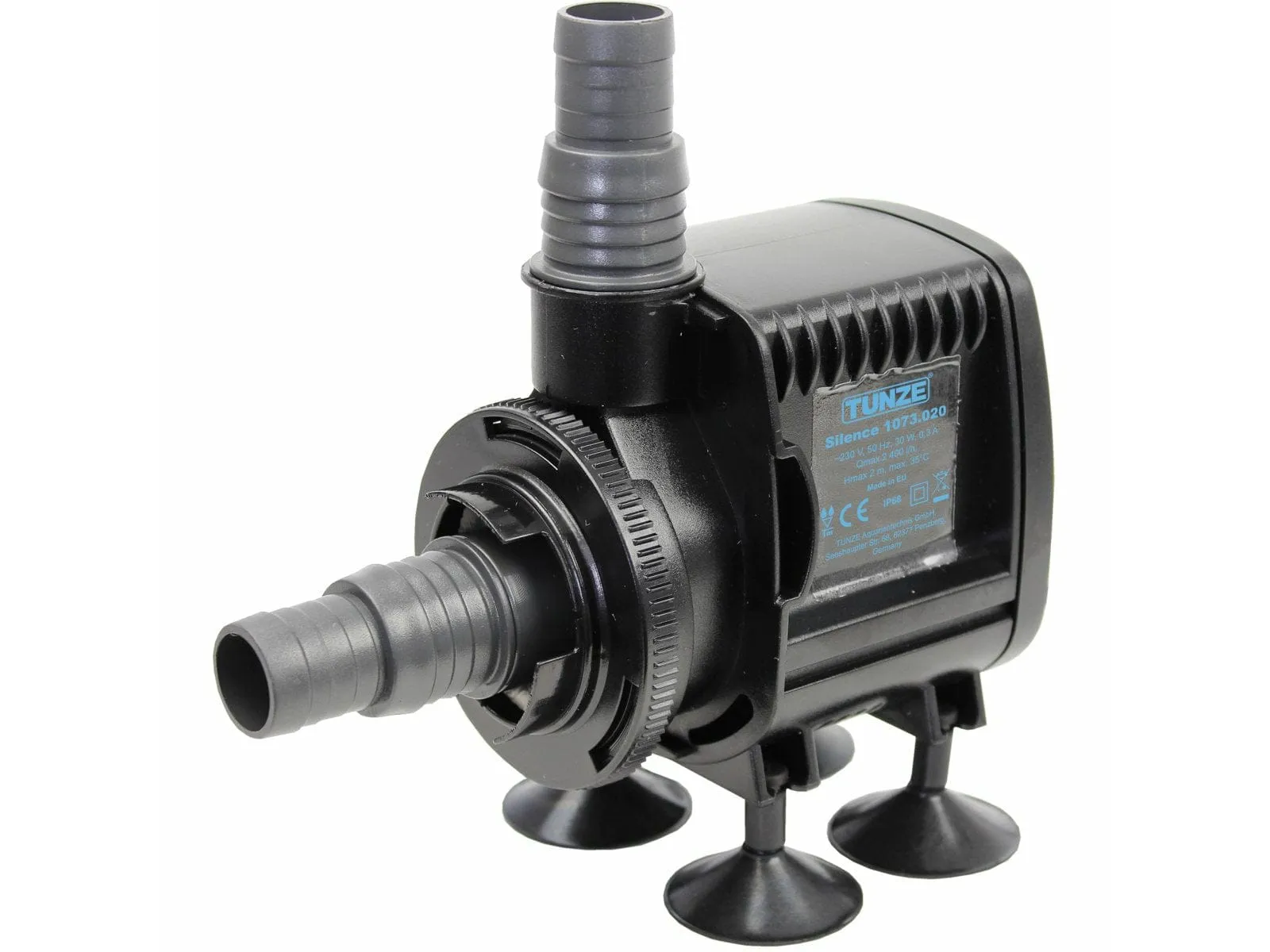 Recirculation Pump Silence output: 200 to 2,400