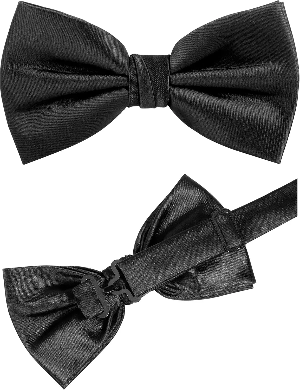 TIE G Solid Color Men's Suspender   Woven Bow Tie Set for Wedding : Vivid Color, Adjustable Brace, Strong Clip, Elastic Band