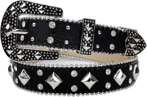 TOPACC Western Fashion Cowgirl Cowboy belts for Girls Women Boys Jeans Pants Dresses