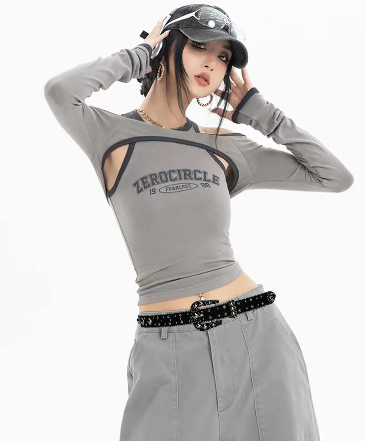 TOPACC Western Fashion Cowgirl Cowboy belts for Girls Women Boys Jeans Pants Dresses