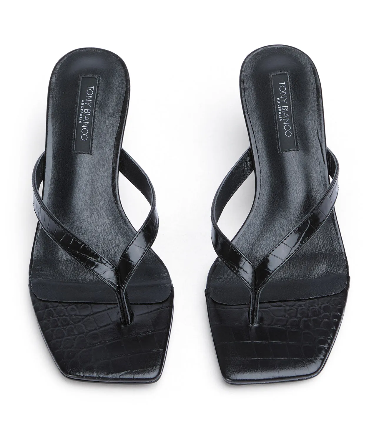 Topaz Black Croc